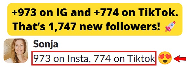 Smartphone_Freedom_Lifestyle_Review_895 Gained 973 Instagram followers and 774 TikTok followers in one month.