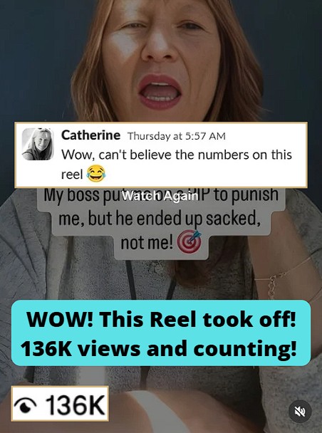 IG reel generated 136k views.