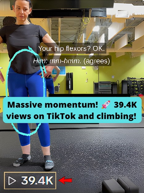 TikTok video reached 39.4K views.