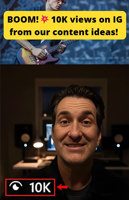 Smartphone_Freedom_Lifestyle_Review_913 Fourth IG video reached 10K views from the provided content ideas.