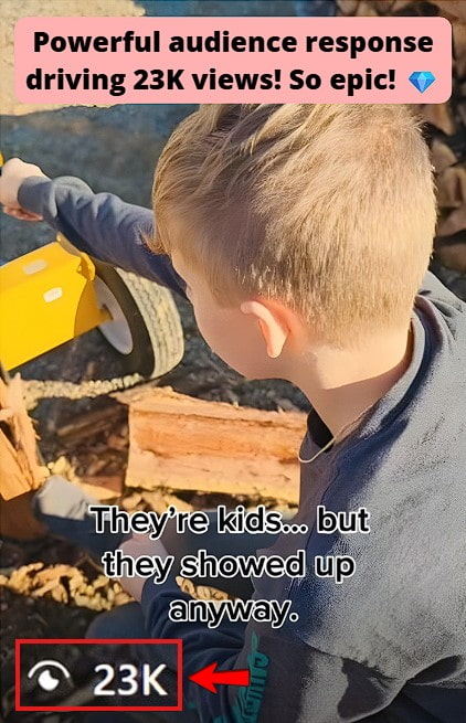 Smartphone_Freedom_Lifestyle_Review_916 Generated 23K views on an IG Reel.