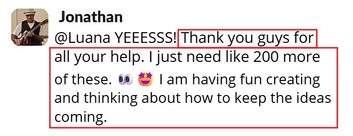 Smartphone_Freedom_Lifestyle_Review_918 The client is having fun creating and thinking about how to keep the ideas coming.