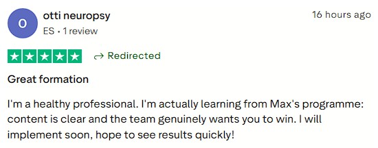 Felt supported by a team that genuinely wants them to win.