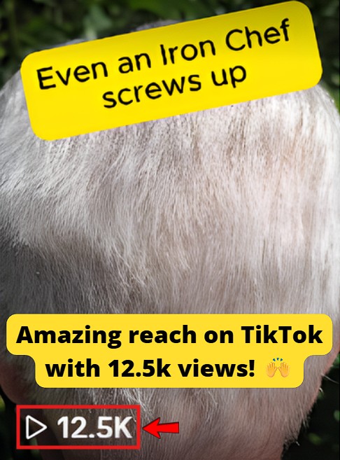 TikTok video generated 12.5k views.