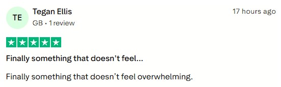 Smartphone_Freedom_Lifestyle_Review_961 Previously overwhelmed by content creation, now finding the process manageable and approachable.