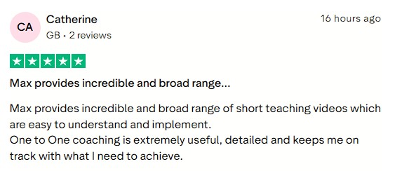 Smartphone_Freedom_Lifestyle_Review_972 Finds the 1:1 coaching detailed and highly supportive in staying on track toward their goals.