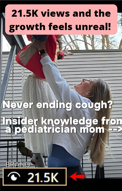 IG reel generated 21.5k views.