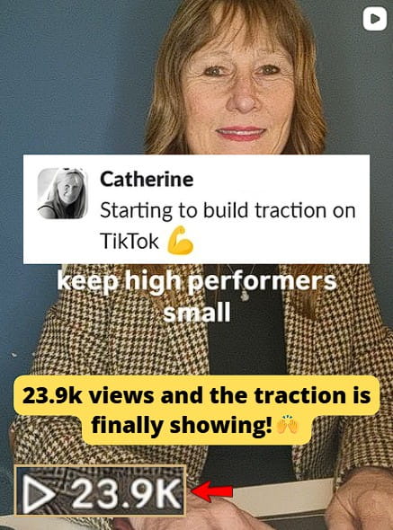 IG reel generated 23.9k views.