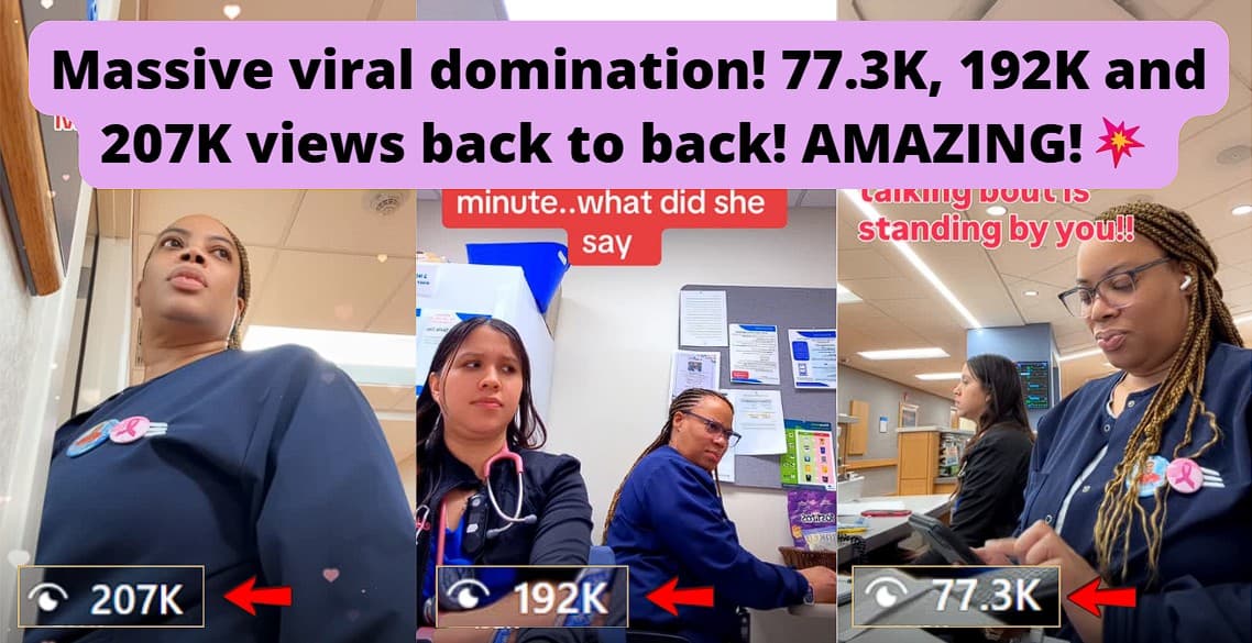 IG Reel generated 77.3k views, 192k views and 207K views across her Reels.