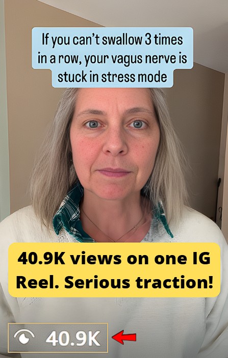 IG Reel generated 40.9k views