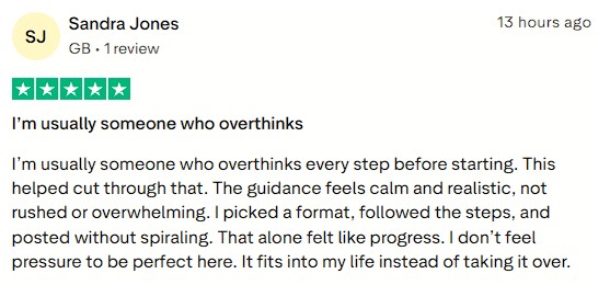 Gained clarity and took action calmly without pressure.