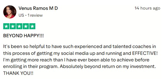 Experienced higher reach than ever before after enrolling in the program and achieved beyond return on investment.