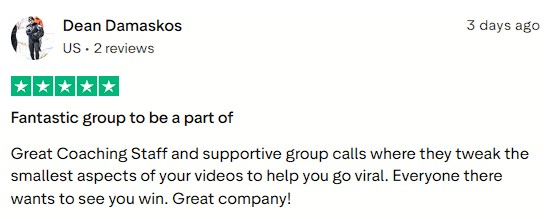 Smartphone_Freedom_Lifestyle_Review_1149 Appreciates the supportive coaching staff and detailed video feedback during group calls