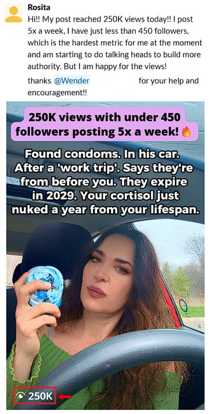 Smartphone_Freedom_Lifestyle_Review_1168 Generated 250K views with less than 450 followers while posting 5x a week.