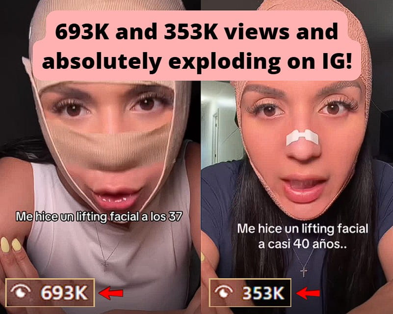 Smartphone_Freedom_Lifestyle_Review_1177 IG reels gained 693k and 353k views.