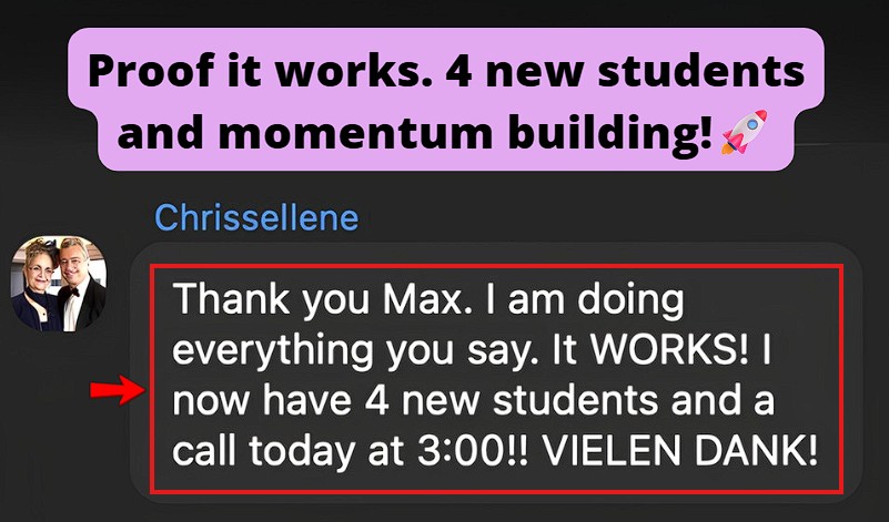 Smartphone_Freedom_Lifestyle_Review_1190 Signed 4 new students and booked a call at 3:00 after implementing the strategy.
