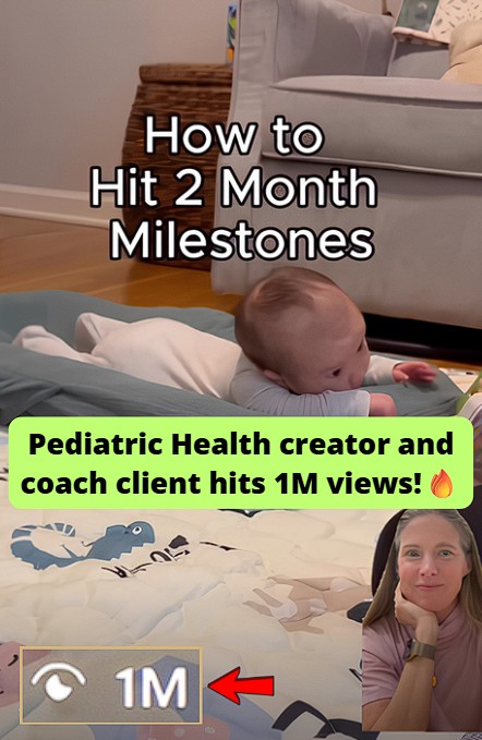Smartphone_Freedom_Lifestyle_Review_1210 Hit 1 MILLION views on a single Instagram Reel, marking a major milestone in her Pediatric Health content journey.