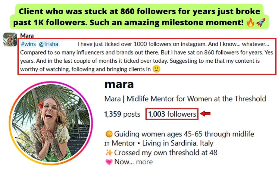 Surpassed 1K followers after being stuck at 860 for years