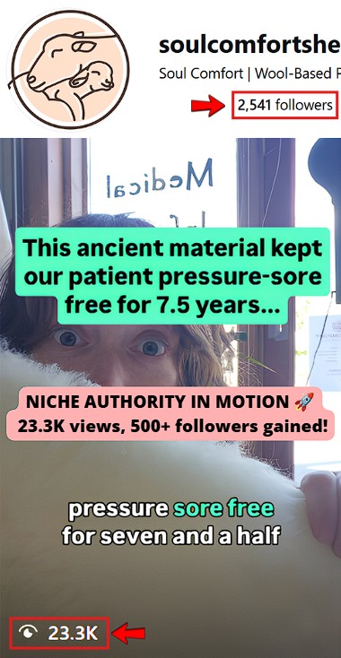 Smartphone_Freedom_Lifestyle_Review_1314 Client’s Reel generated 23.3K views and helped drive 500+ new followers