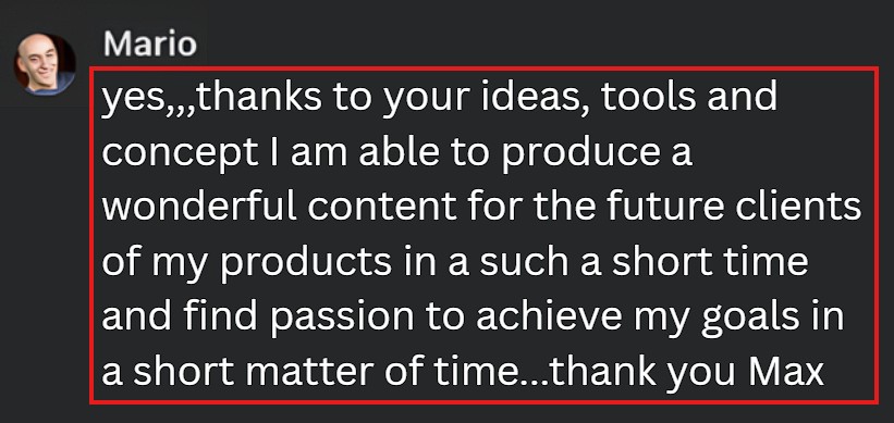 Smartphone_Freedom_Lifestyle_Review_1339 Shared that the ideas, tools, and concepts helped him create content for future clients faster and feel more motivated toward his goals.