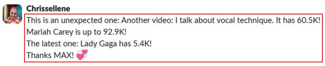Smartphone_Freedom_Lifestyle_Review_1480 Her vocal technique video hit 60.5K, her Mariah Carey video reached 92.9K, and her Lady Gaga video has 5.4K.