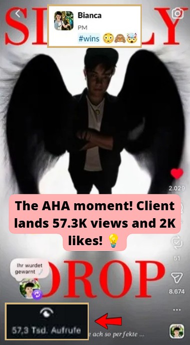 Smartphone_Freedom_Lifestyle_Review_1483 Video reached 57.3K views, with 2K+ likes and 8.7K saves, showing strong traction.